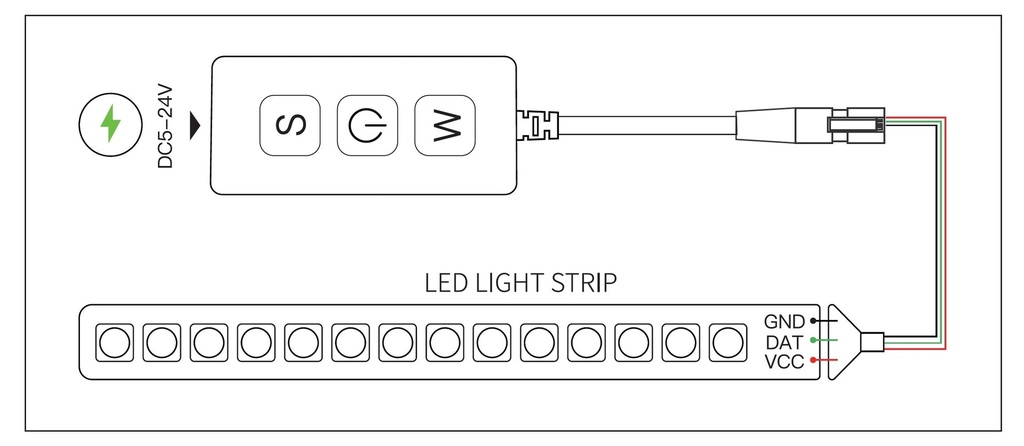 RGB Pixel LED Controller Bluetooth, WiFi - Image 2