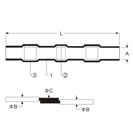 Solder joint sleeve 0.25-0.35mm², 10 pcs - Image 3