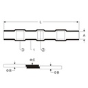 Solder joint sleeve 0.5-1.5mm², 10 pcs - Image 3