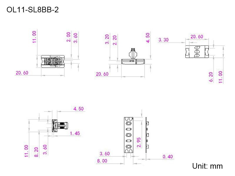 Solid lock strip to strip joint 8mm, IP20 - Image 3