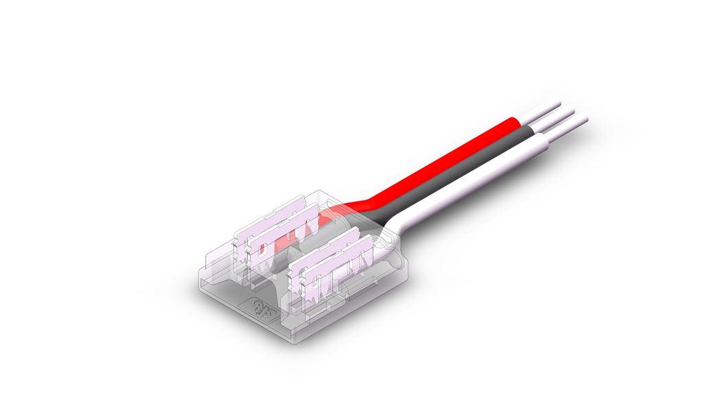 Strip to controller 3pin CCT COB 10mm - Image 2