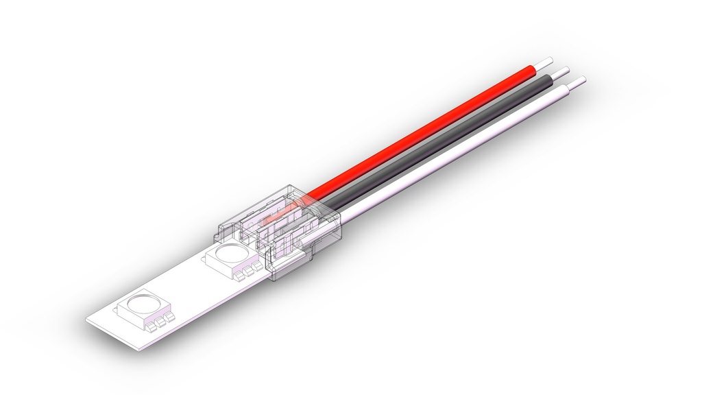 Strip to power source SMD 3pin 10mm - Image 2
