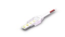 Strip to power source SMD, COB 2pin 8mm IP65 / IP67 - Image 3