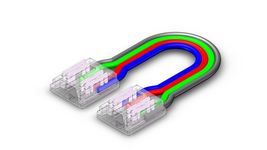 Strip to strip bridge RGB COB 4pin 10mm - Image 2