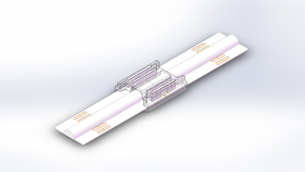 Strip to strip COB  CCT, RGB 4pin 10mm - Image 2
