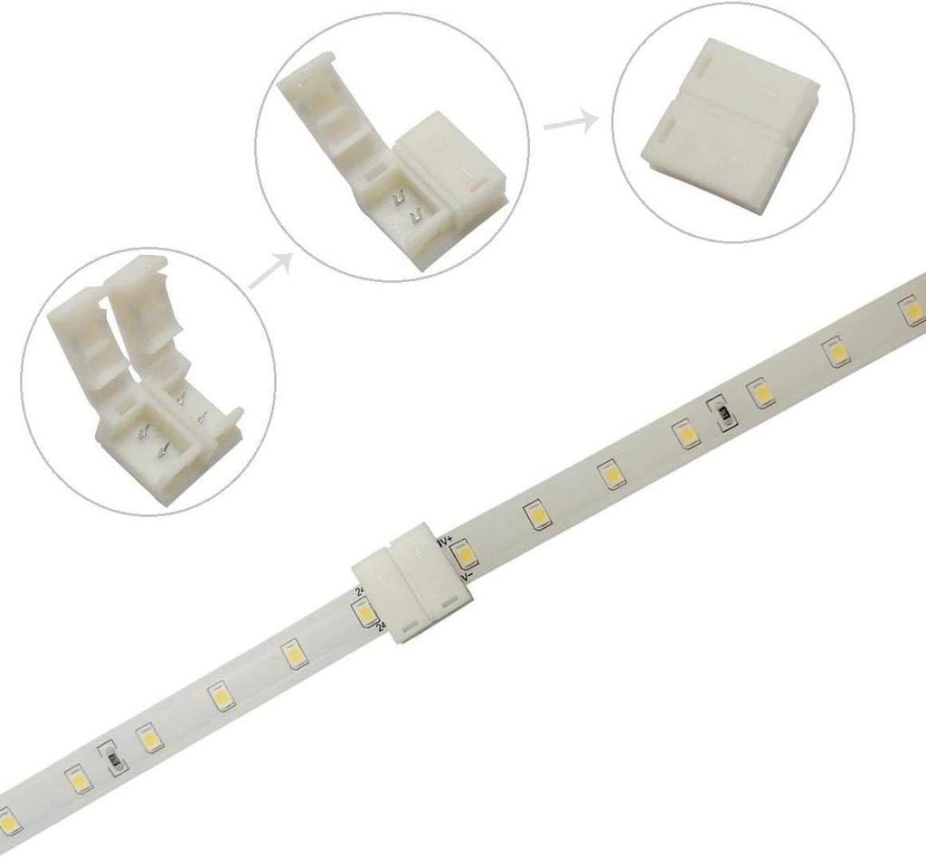 Strip to strip joint 8mm, IP65 - Image 3