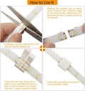 Strip to strip joint 8mm, IP65 - Image 4