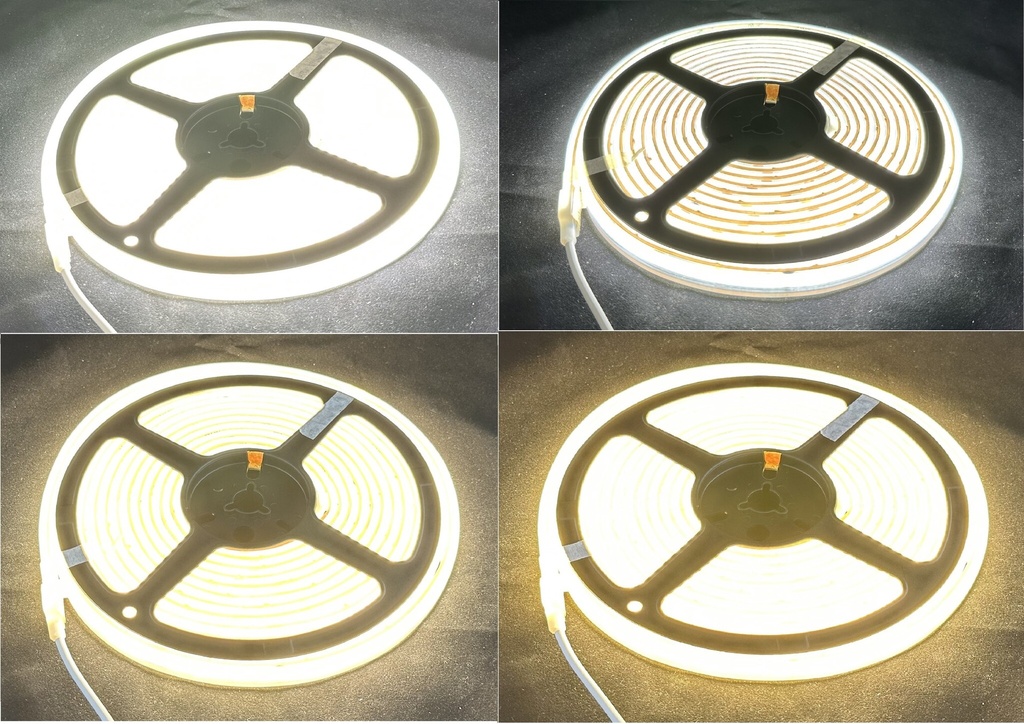 COB LED strip CCT, 15W/m 24V IP67 - Image 3