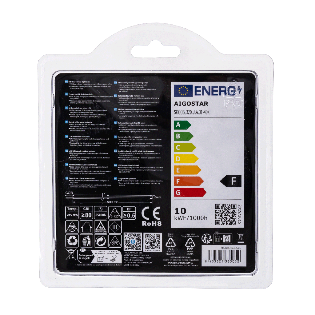 COB strip light 5m, 4000K - Image 8