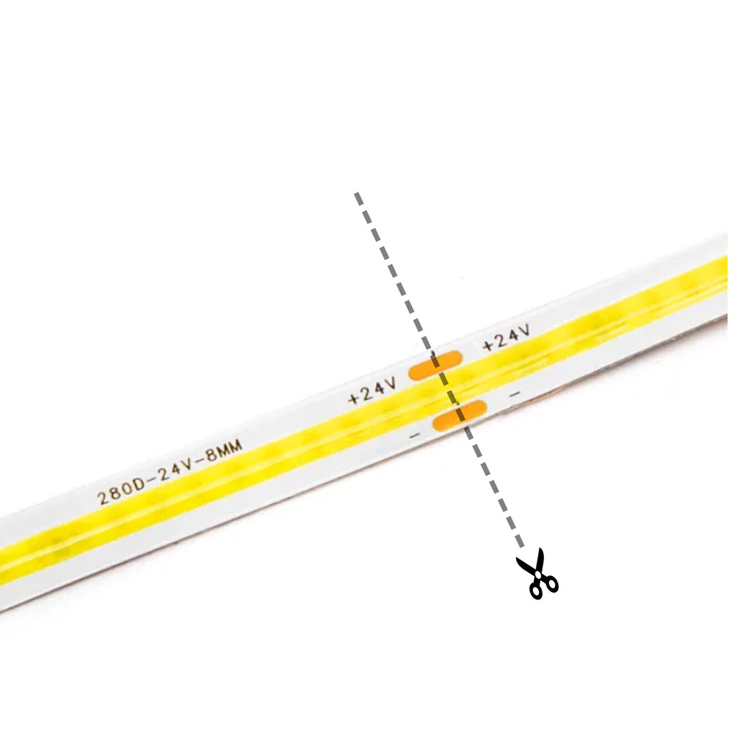 COB strip light 5m, 6500K - Image 3