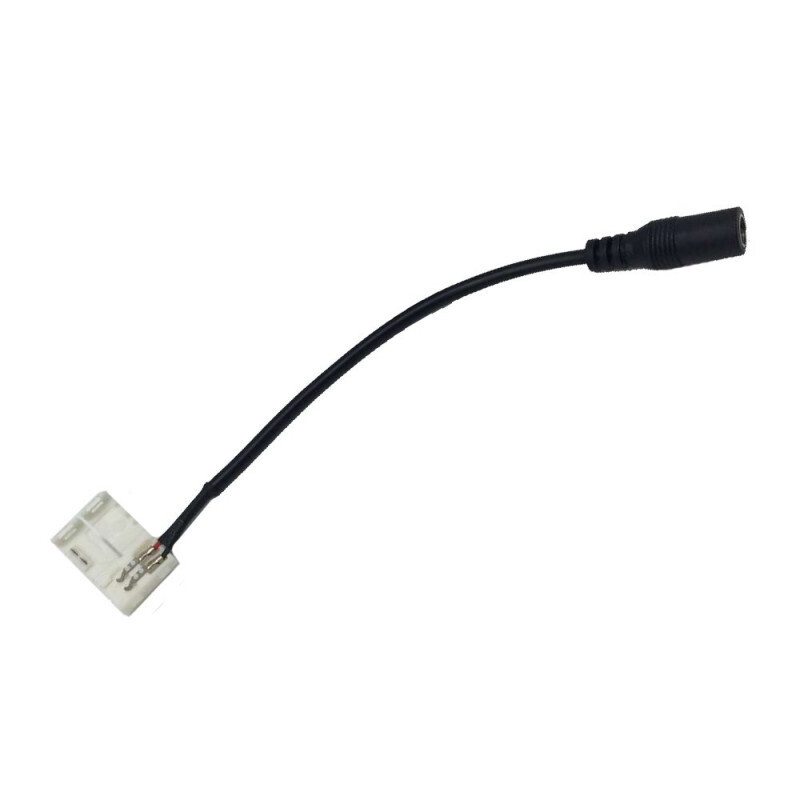 Connection socket Female - 8mm led strip 2.1/5.5mm - Image 3