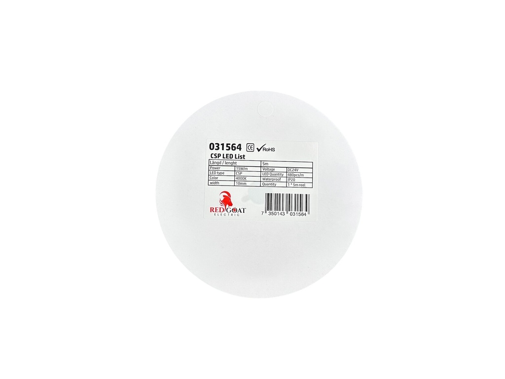 CSP LED strip 10mm 4000K 15W/m IP20 - Image 3
