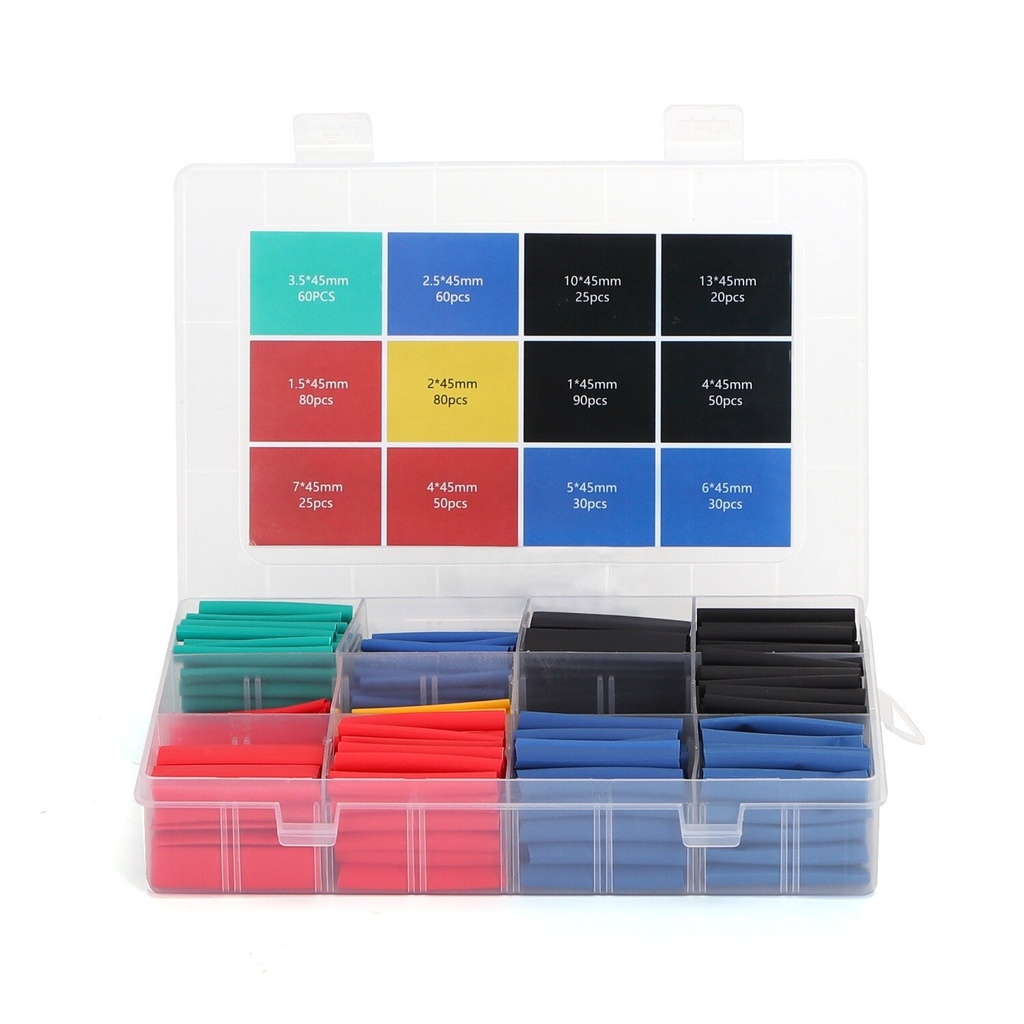 Heat shrink tubing kit 600pcs - Image 2