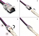Hippo Strip to controller RGB 10mm - Image 2