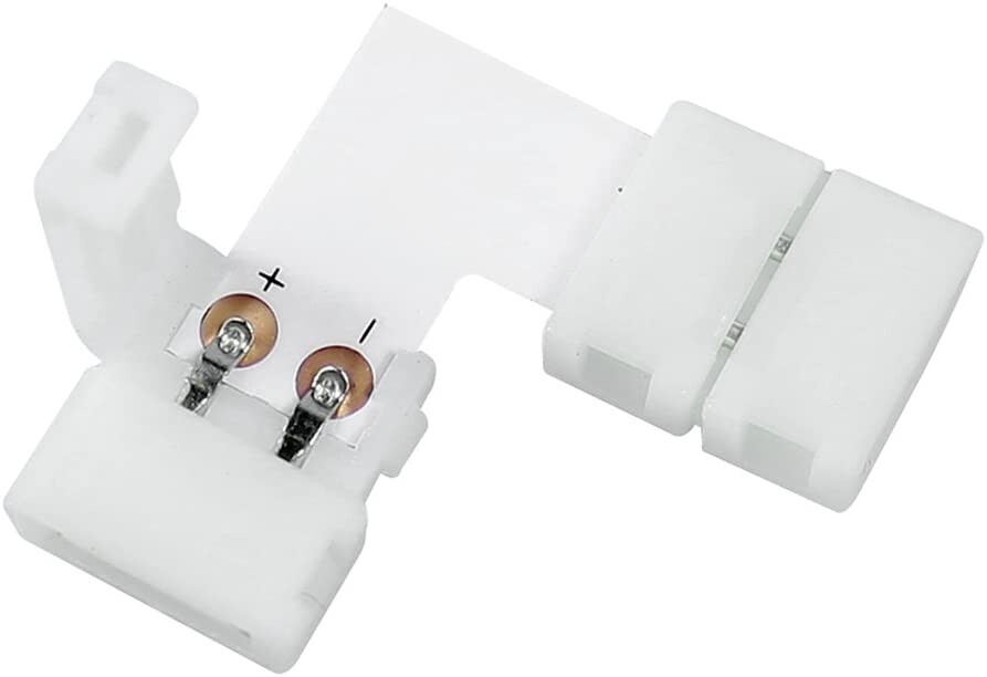 L connector stripe 2 pin 10mm - Image 2