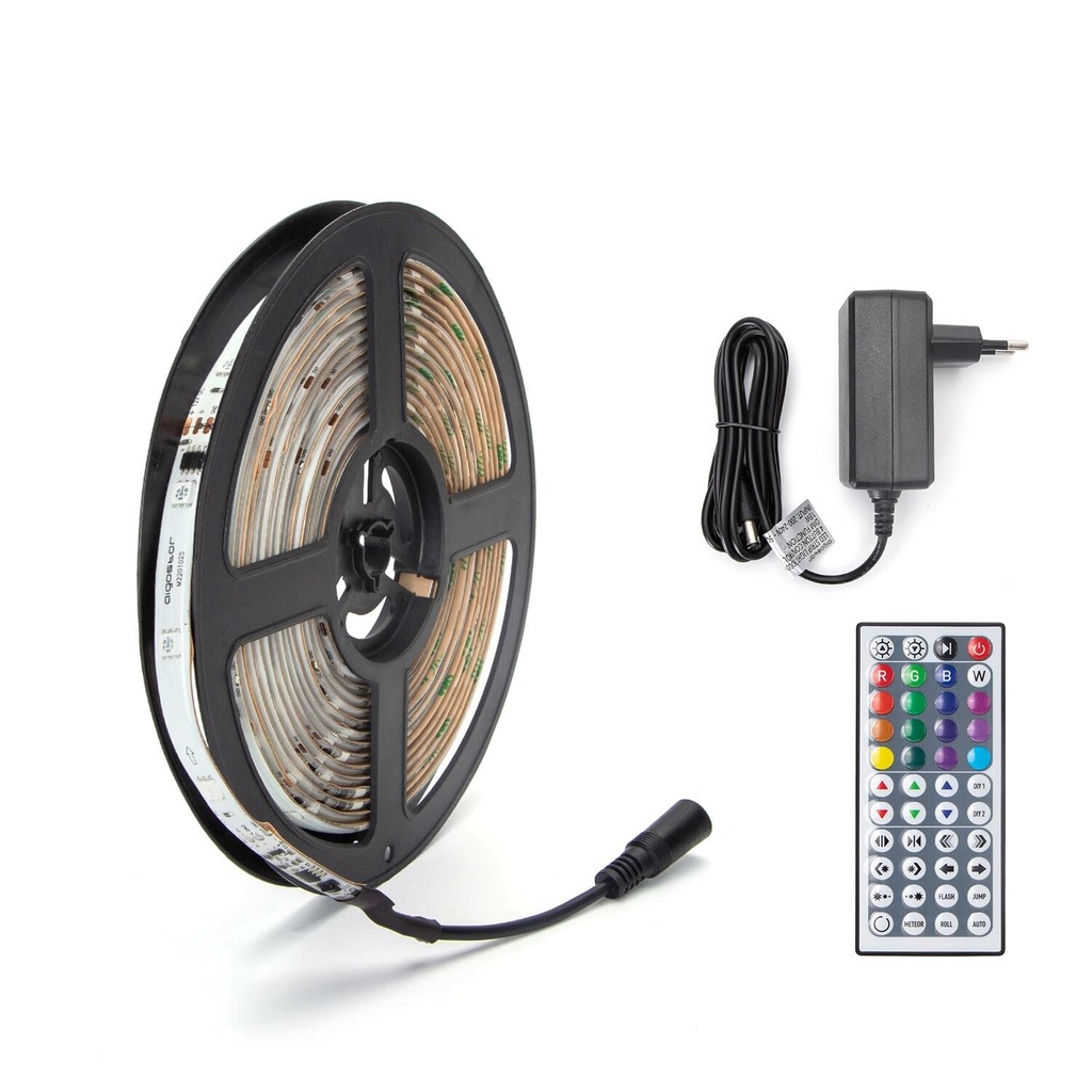 LED DIGITAL RGB STRIP LIGHT 5M WITH CONTROLLER IP65 - Image 2