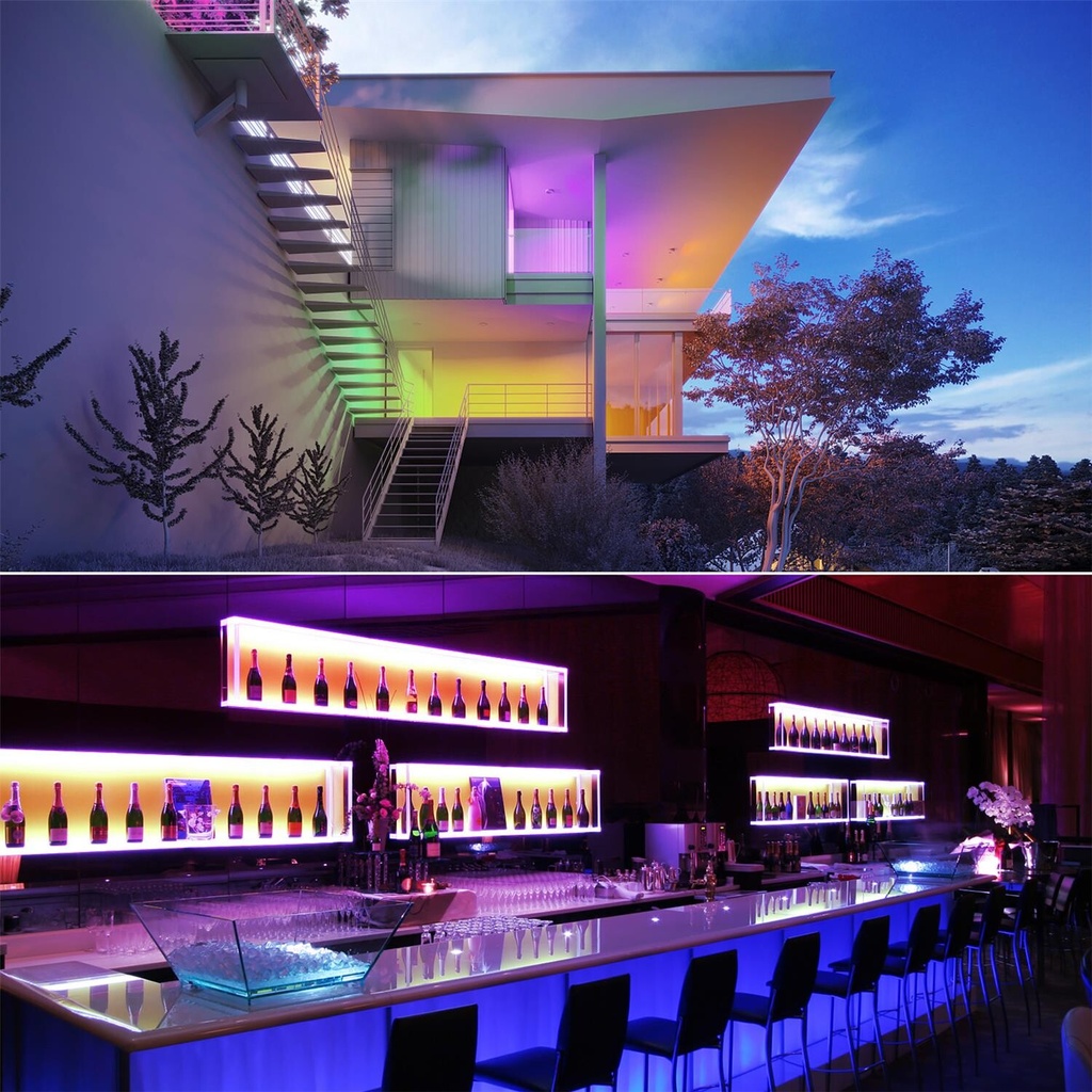 LED DIGITAL RGB STRIP LIGHT 5M WITH CONTROLLER IP65 - Image 5