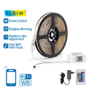 LED Strip 12V 16,5W RGB+W 3000K IP65 5m WIFI + IR - Image 3