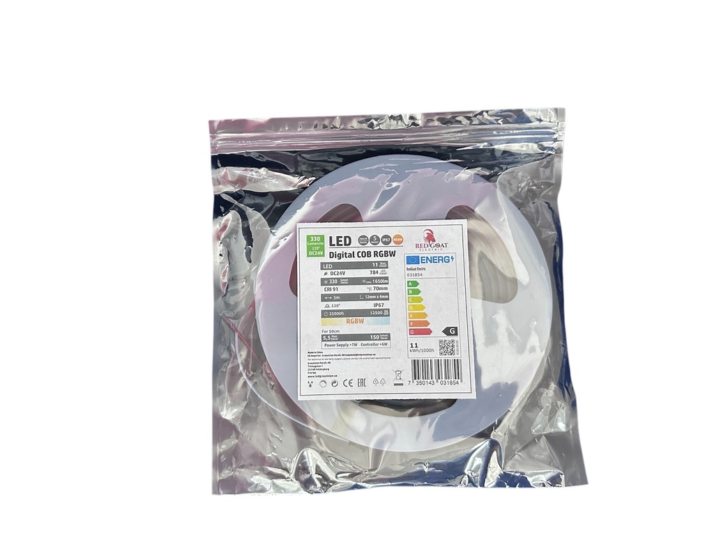 Led strip addressable RGBW IC COB IP67 - Image 3