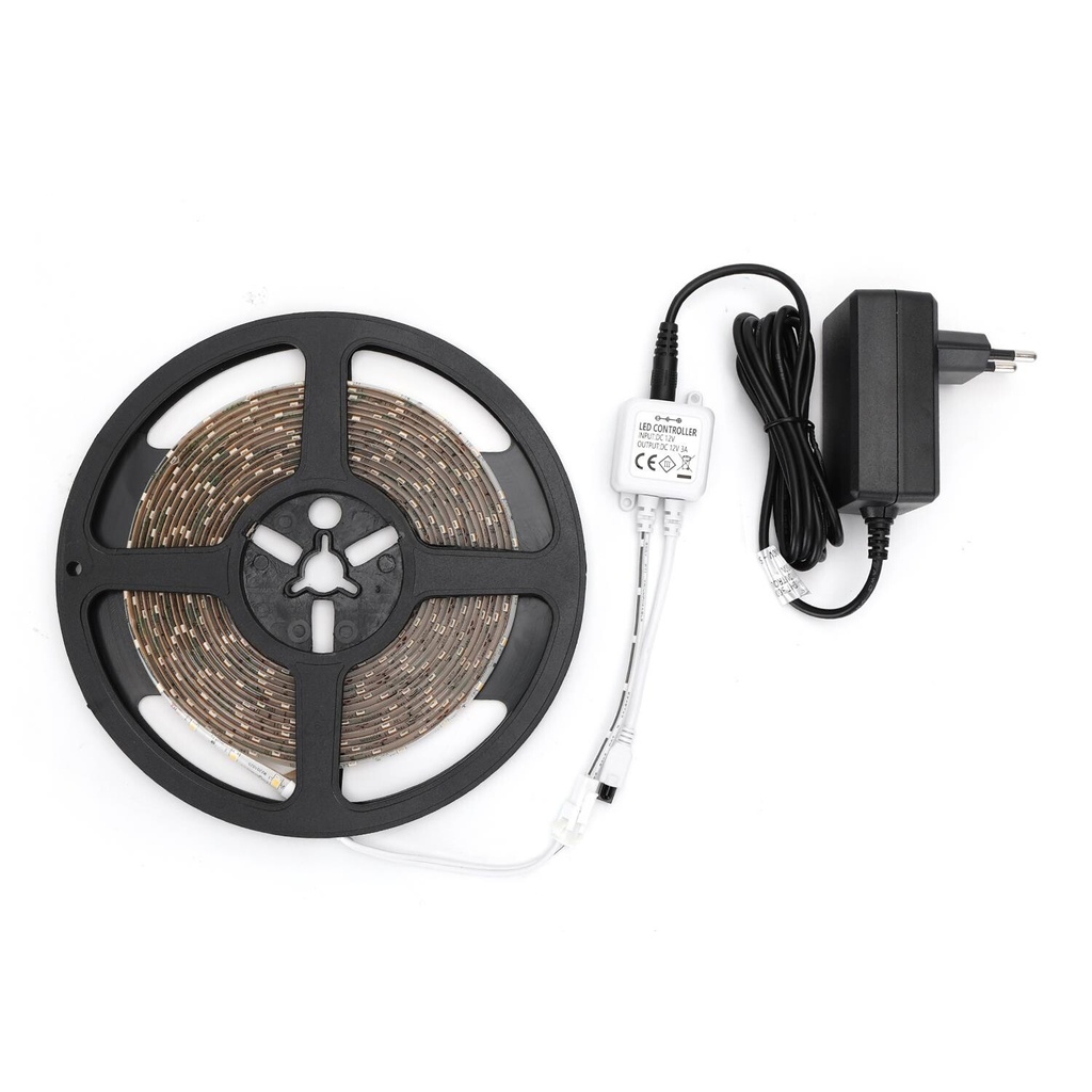 LED Strip light 3000K 5M controller DIM function IP65 - Image 3