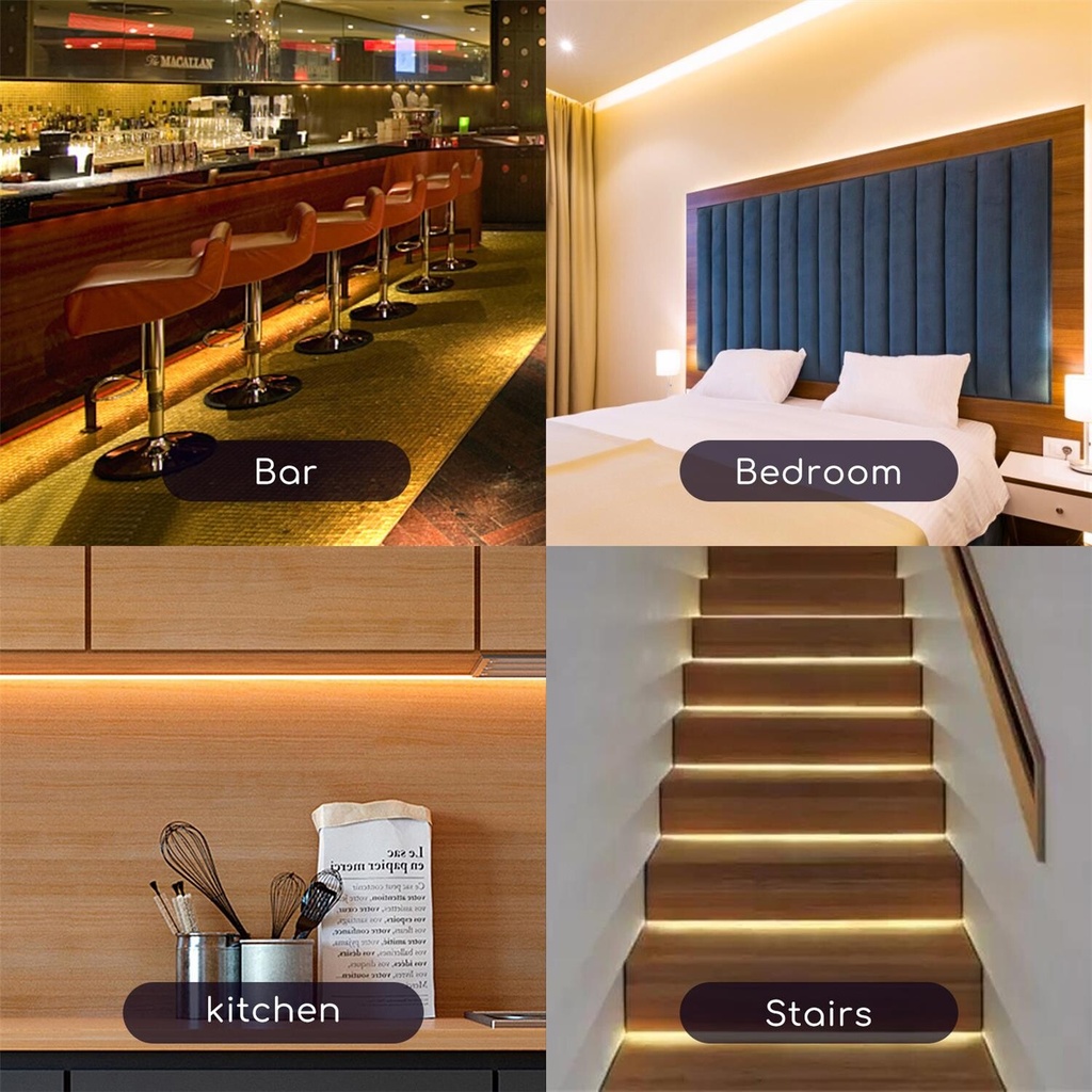 LED Strip light 3000K 5M controller DIM function IP65 - Image 11