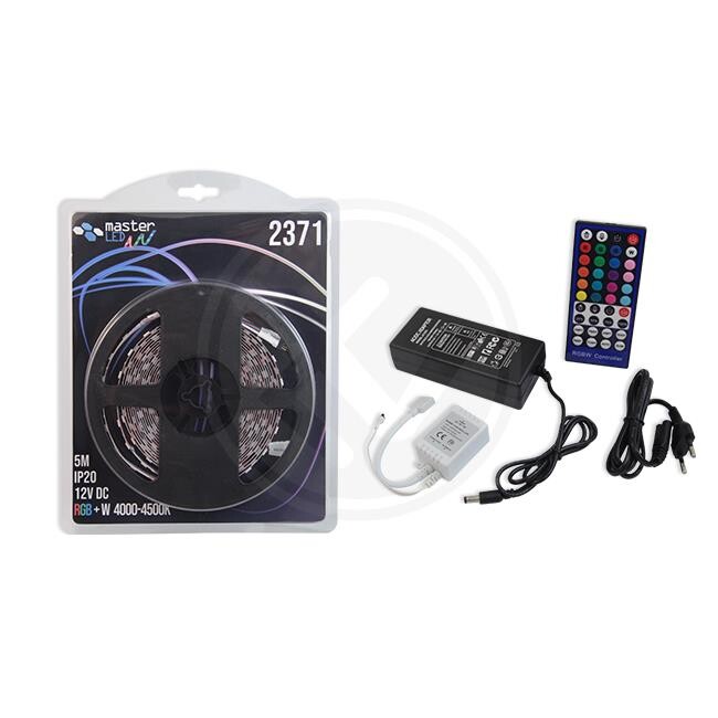 LED strip light 5m RGB+NW - Image 2