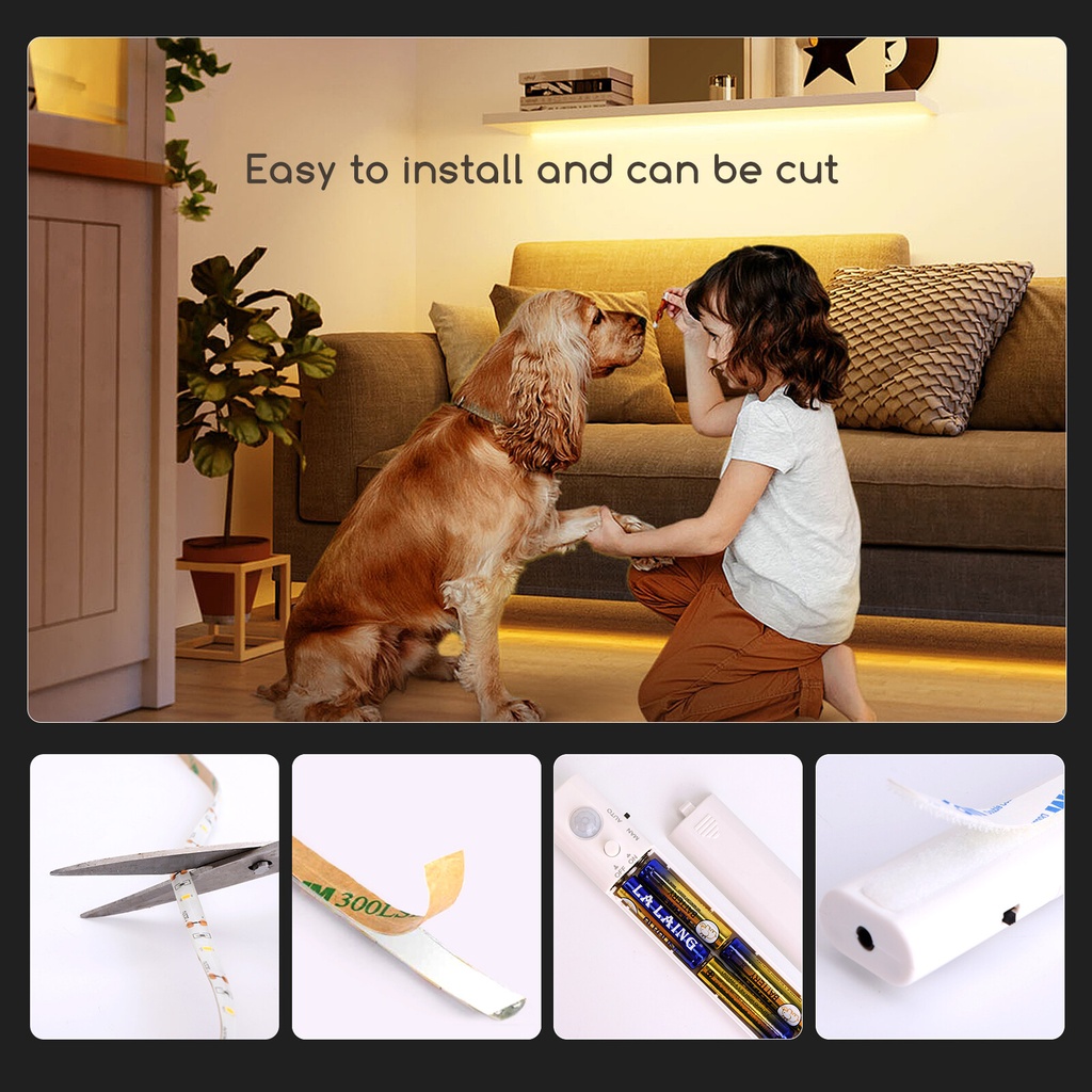 Led strip with sensor battery powered - Image 5