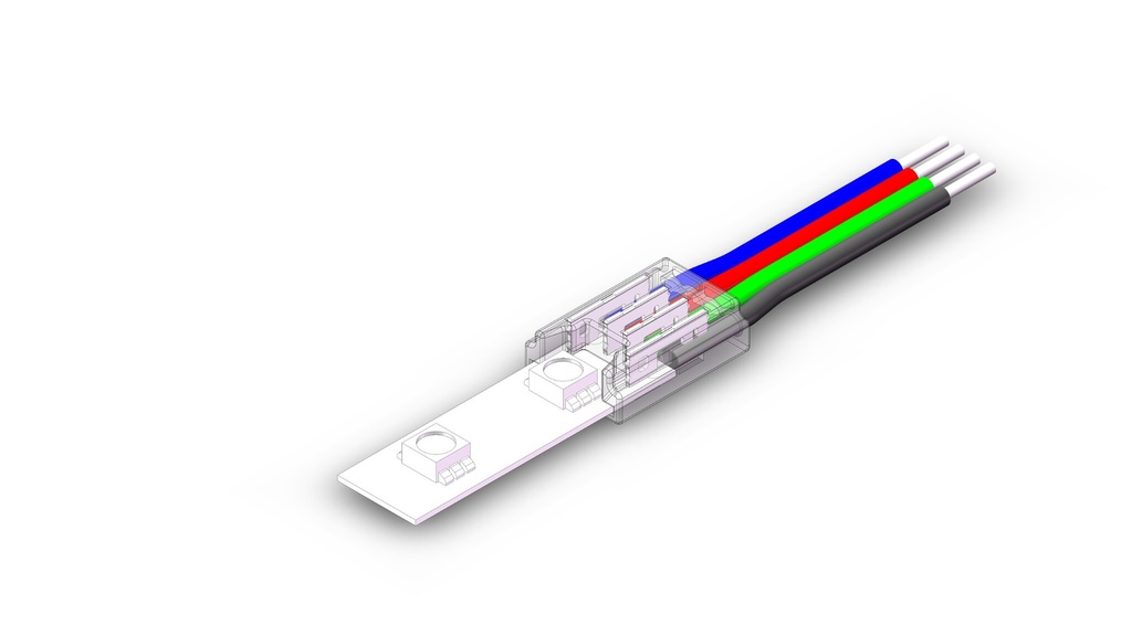 List till kabel RGB SMD 4pin 8mm - Image 2