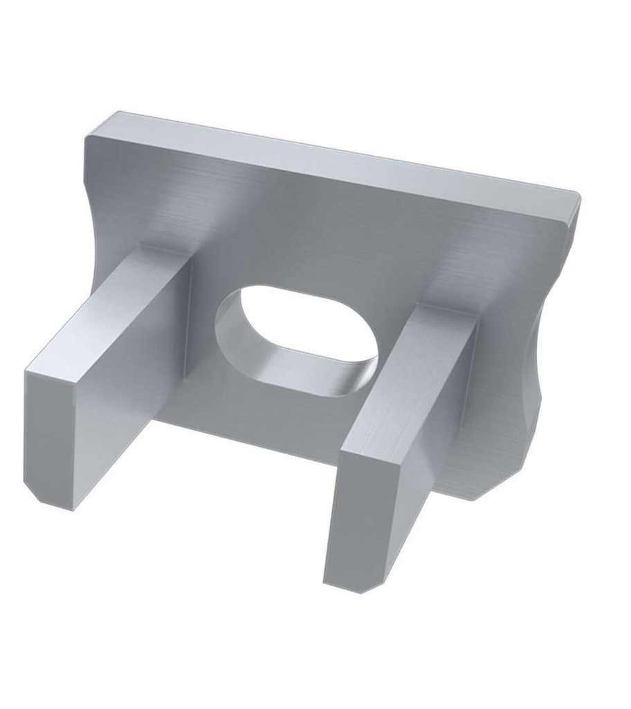 LUMINES End cap X Grey with a hole - Image 2