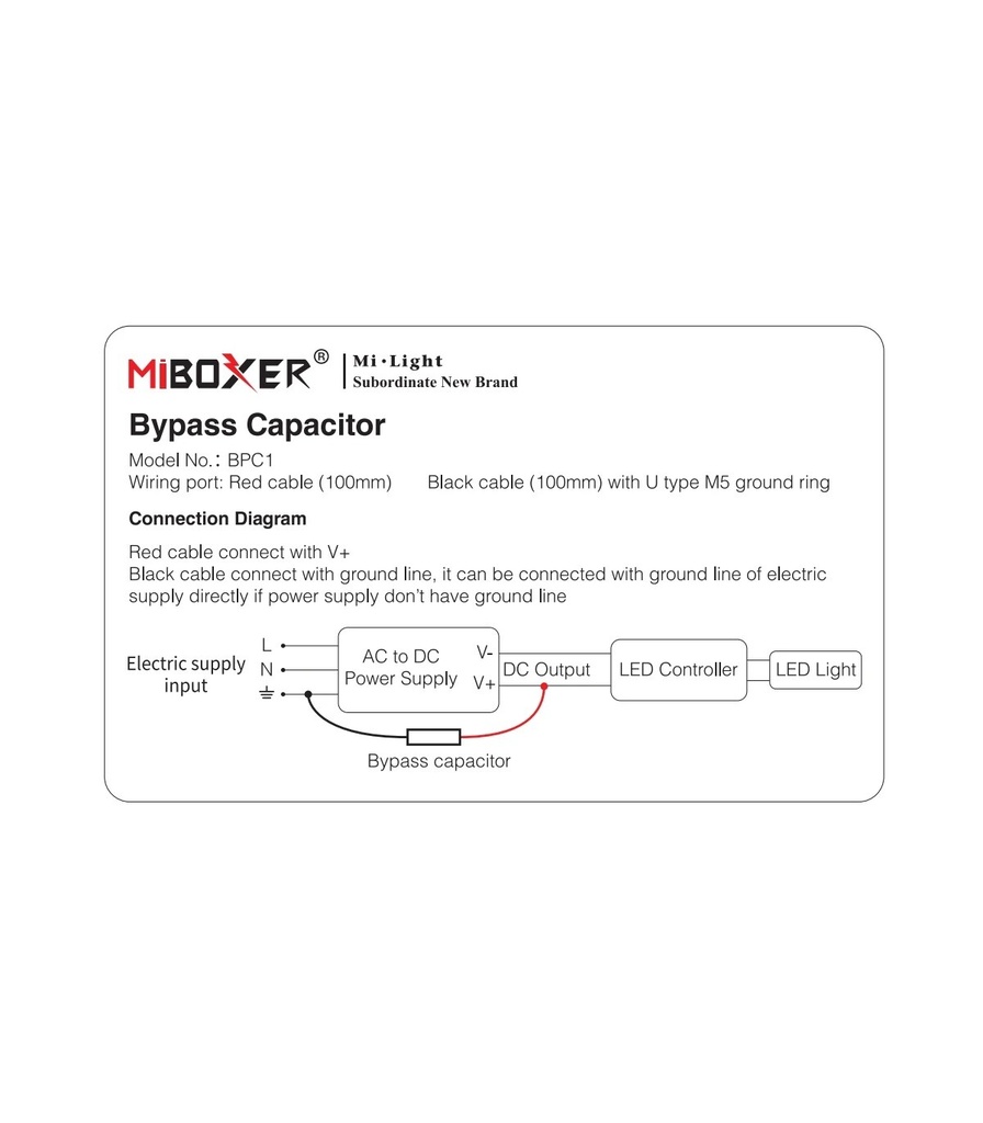 MiBoxer BPC1 bypass capacitor - Image 2