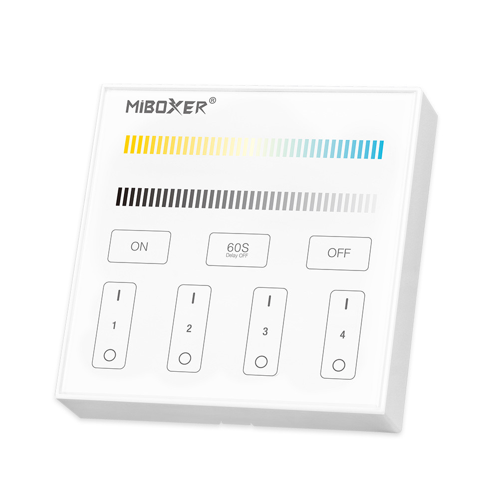 Mi-Light B2 4-Zone Panel Remote (Color Temperature) - Image 2
