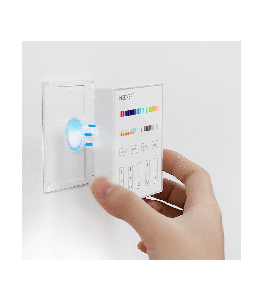 Mi-light B4-B 4-Zone Panel Remote RGB+CCT (2.4G) - Image 5