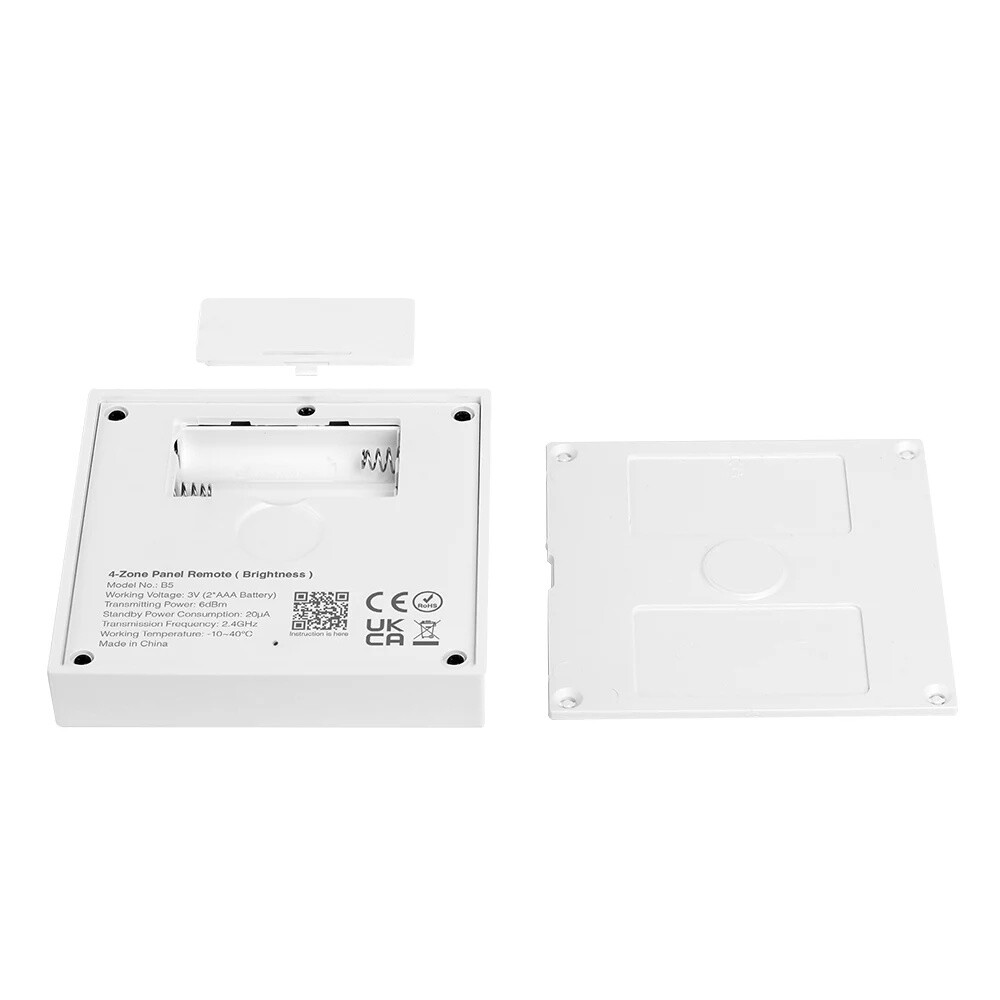 Mi-Light B5 4 Zone Brightness Panel Remote (2.4GHz) - Image 4