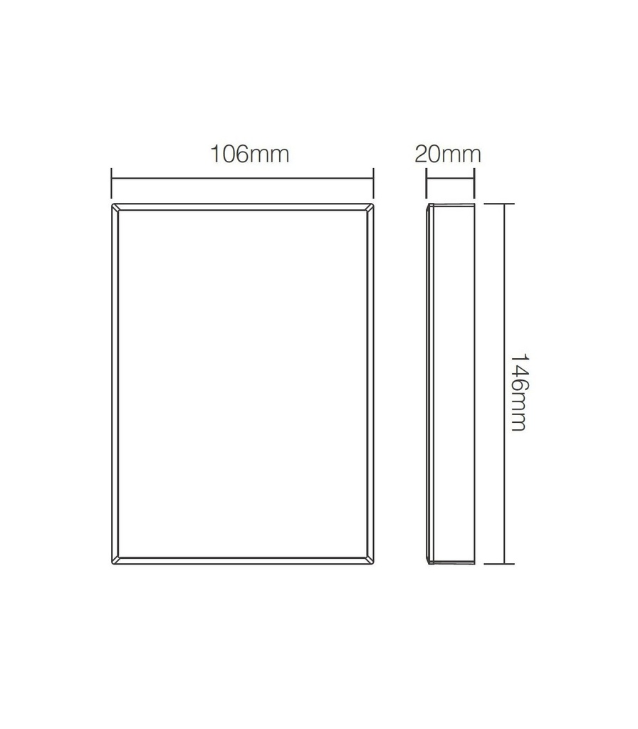 Mi-light B8 8-Zone Smart Panel Remote RGB+CCT (2.4G) - Image 4