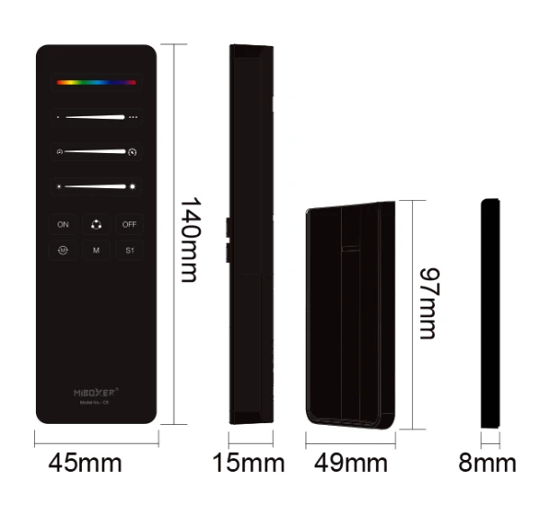Mi-Light C6 SPI Remote (2.4GHz) - Image 4