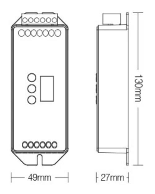 Mi-Light D3-CX DMX512 three-way constant voltage decoder controller (DMX 512) - Image 7