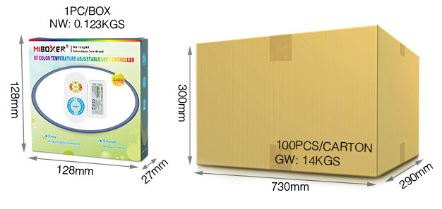Mi-Light FUT022 CCT LED controller kit (2.4GHz) - Image 5