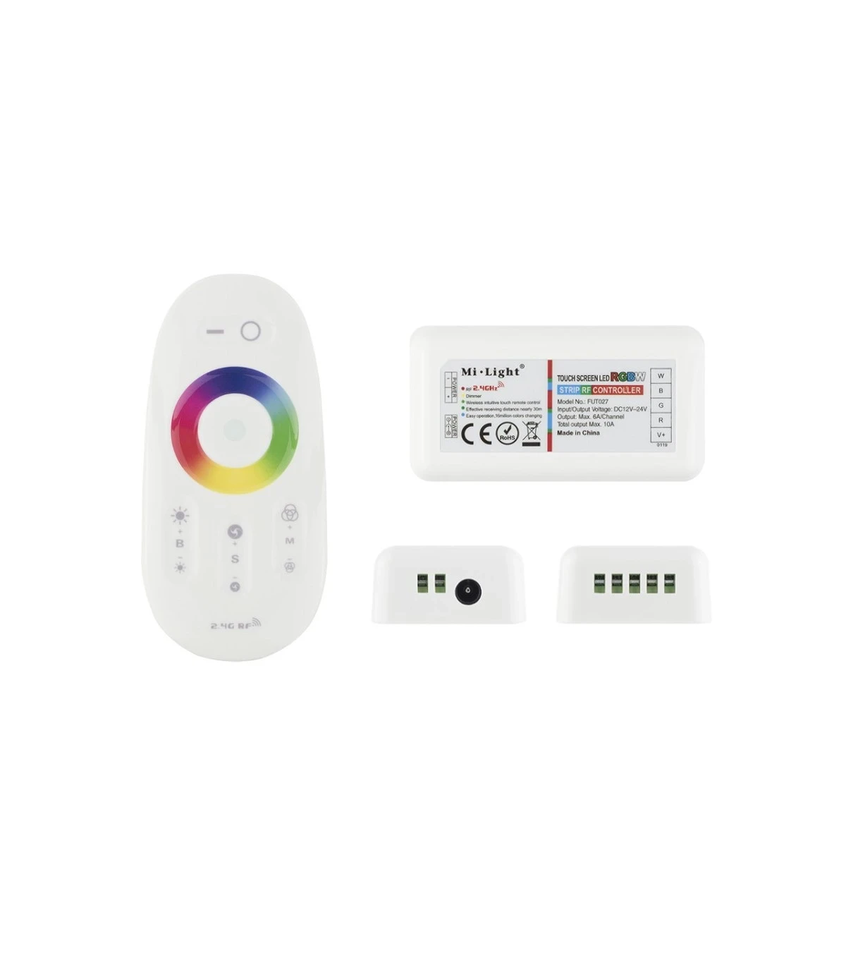 Mi-Light FUT027 2.4GHz Full touch RGBW LED controller kit (2.4GHz) - Image 2