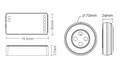 MiLight FUT037SA+ 3 in 1 LED Controller Kit (2.4GHz) - Image 5