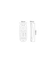 Mi-Light FUT092-B RGB + CCT RF remote control 4-zone (2.4G) - Image 9
