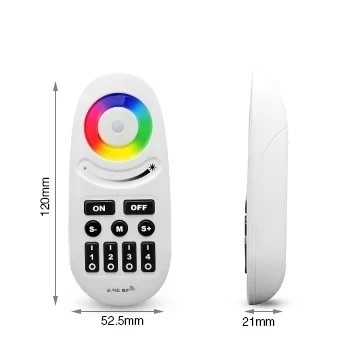 Mi-light FUT096 4-Zone Touch RF RGBW Remote (2.4G) - Image 3