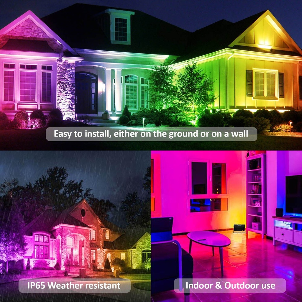 Mi-Light FUTT04 20W RGB+CCT Floodlight - Image 10