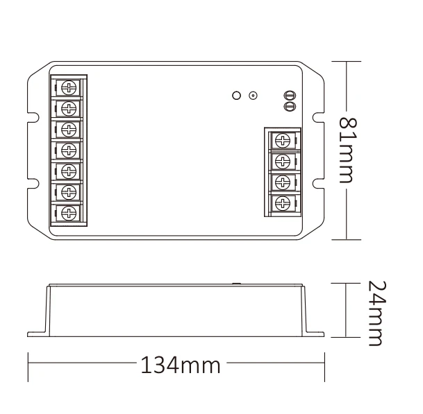Mi-Light HZ5 5 in 1 LED Controller 30A (Zigbee 3.0+2.4G) - Image 7