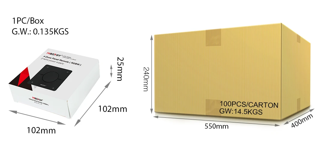 Mi-Light K0B Rotating CCT Scene Remote (2.4GHz) - Image 5