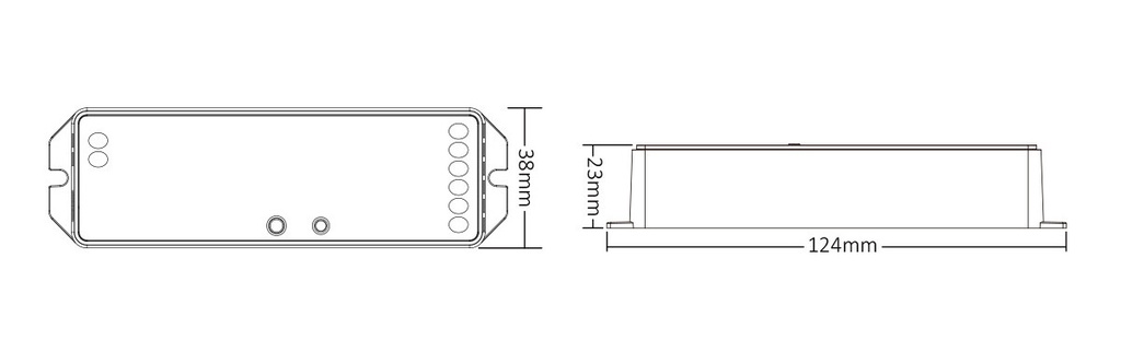 Mi-Light LS2 5 in 1 LED Strip Controller (2.4GHz DMX512) - Image 4