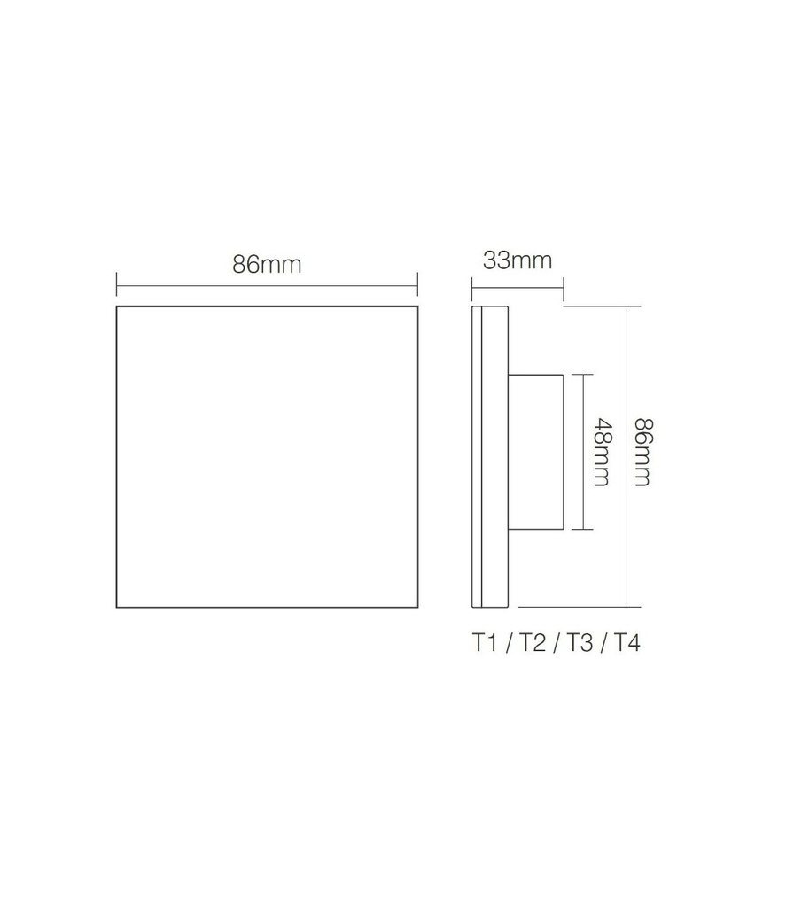 Mi-light P3, 3 in 1 Panel Controller RGB/RGBW/RGB+CCT (2.4G) - Image 4