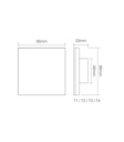 Mi-light P3, 3 in 1 Panel Controller RGB/RGBW/RGB+CCT (2.4G) - Image 4