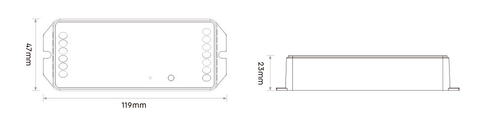Mi-Light PR5 5 in 1 LED Controller max 20A (2.4GHz, DMX512) - Image 4