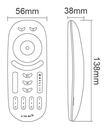 Mi-Light RGB + CCT RF remote control 4-zone FUT092 - Image 7