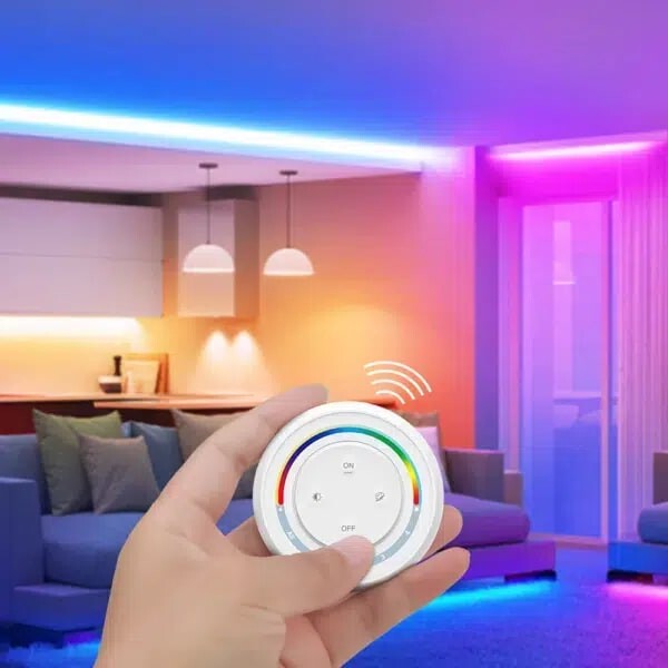 Mi-Light S2W+ 4-zone rainbow remote RGB+CCT (2.4G) - Image 4